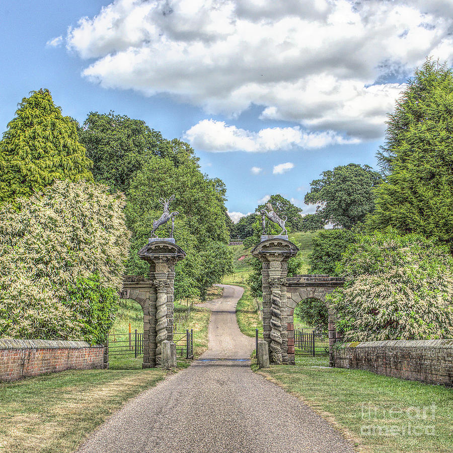 A Country House Gateway Photograph