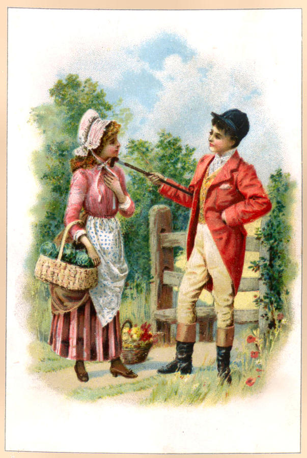 A Country Maid by Vintage Advertising Designs A Country Maid by Vintage Advertising Designs