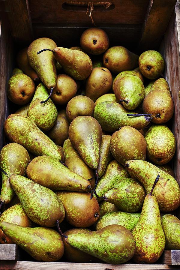 A Crate Of Ripe Pears Photograph by Tim Atkins Photography