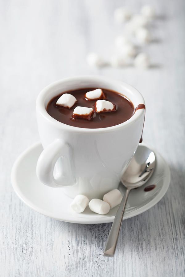 hot cocoa in a cup