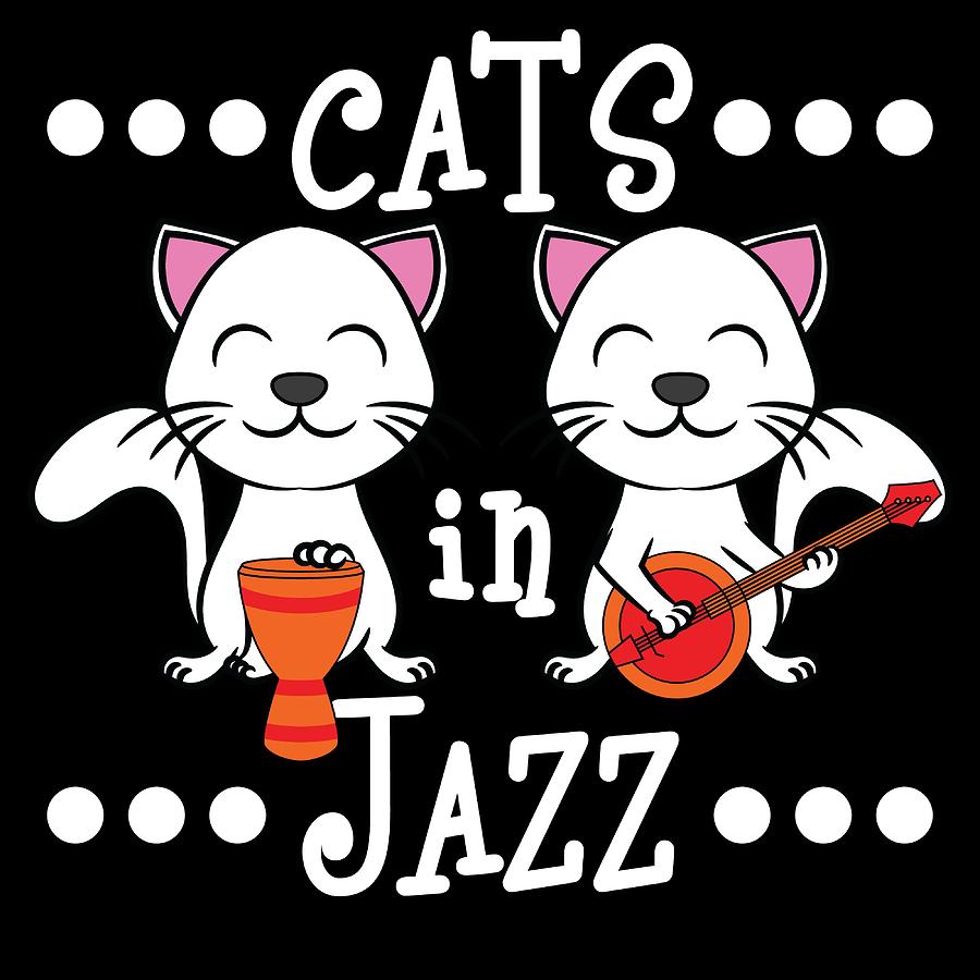 jazz cats tshirt