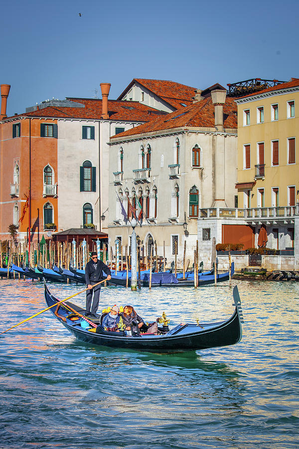 A Day for the Gondola Photograph by W Chris Fooshee