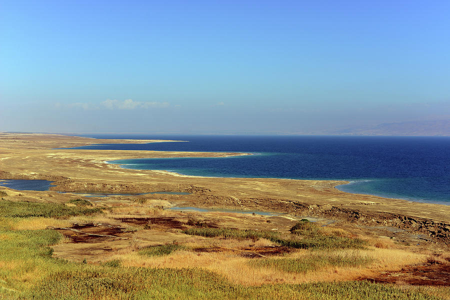 A Dead Sea Colorful Shore Photograph by Ran Zisovitch