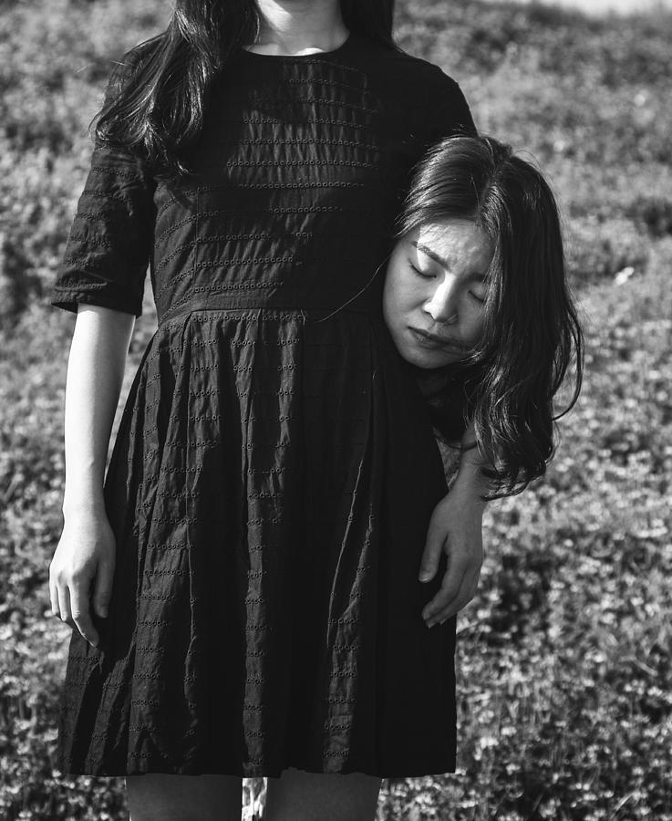 Conceptual Photograph - A Desperate Young Unmarried Girl by Zhou Chengzhou