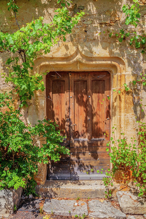 A Door in Bruniquel Photograph by W Chris Fooshee