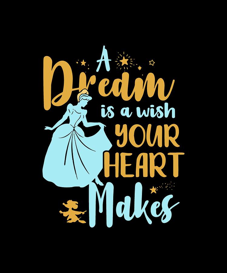 A Dream Is A Wish Your Heart Makes Girlfriend Digital Art By Gabriel Kornweibel