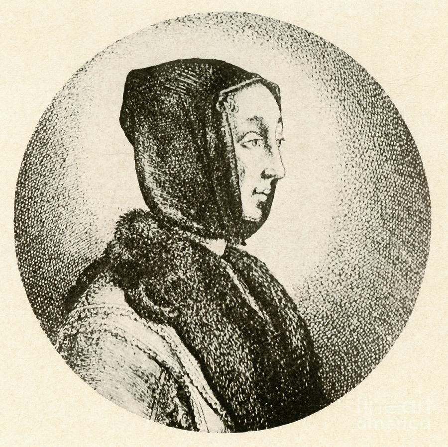A Dutch Lady In Fur Tippet And Hood Drawing by Print Collector