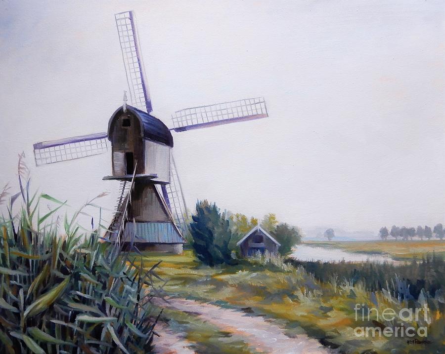 A Dutch Landscape Painting by K M Pawelec