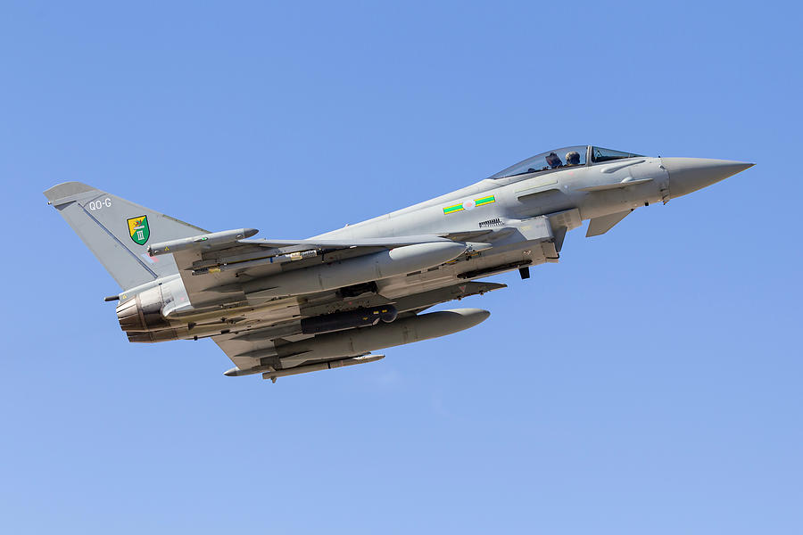 A Eurofighter Typhoon Of The Royal Air Photograph by Rob Edgcumbe