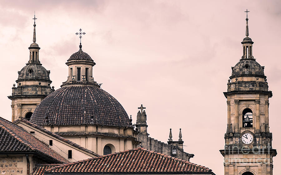 Capital Photograph - A Famous Cathedral In Bogota Colombia by David Antonio Lopez Moya Capital Photograph - A Famous Cathedral In Bogota Colombia by David Antonio Lopez Moya