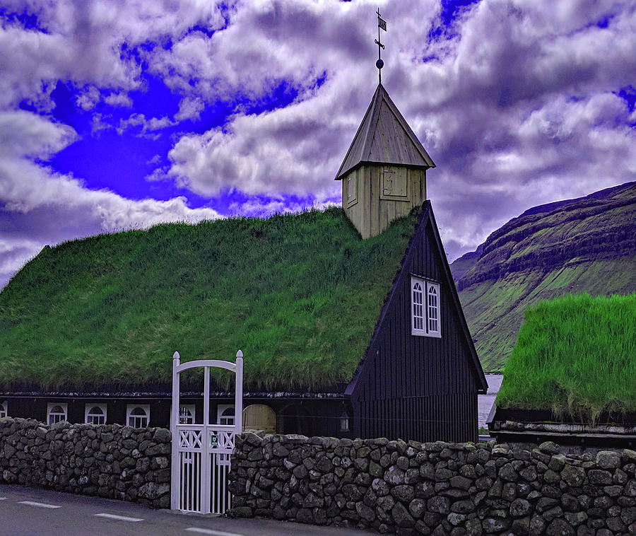 A Faroe Island bilDiNG  Photograph by Imagery-at- Work