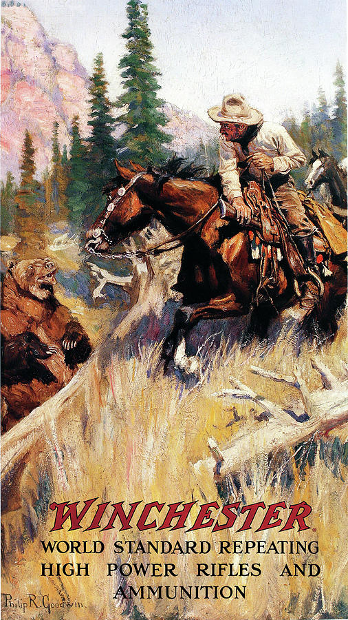 A Fighting Chance Painting by Philip R Goodwin