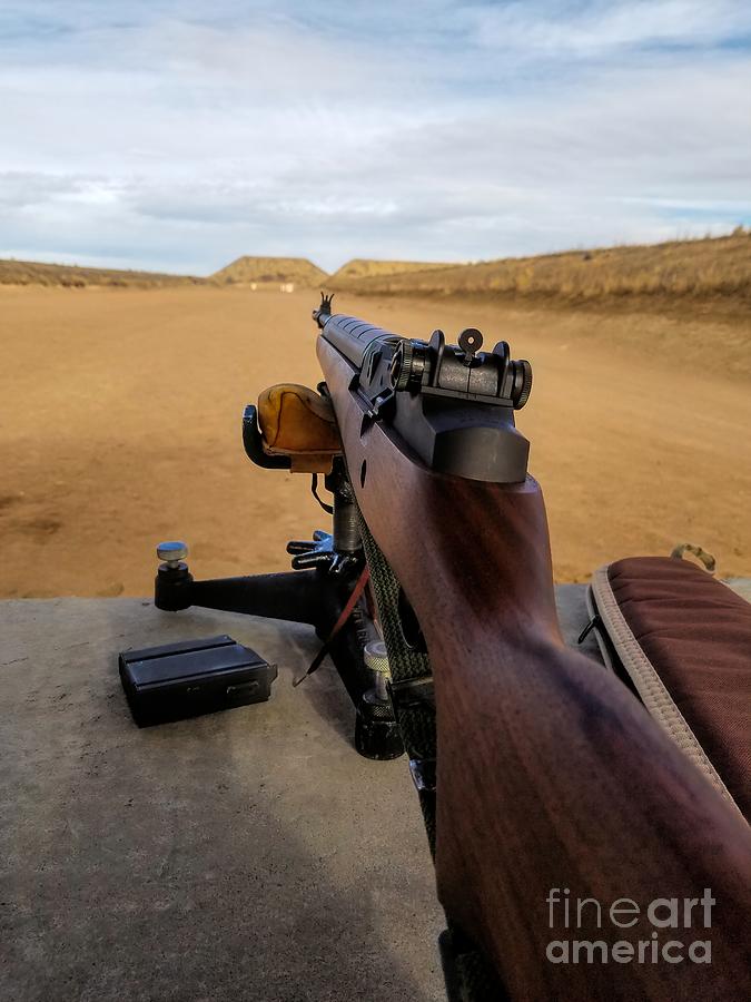 A Fine Day At The Range Photograph by Jon Burch Photography