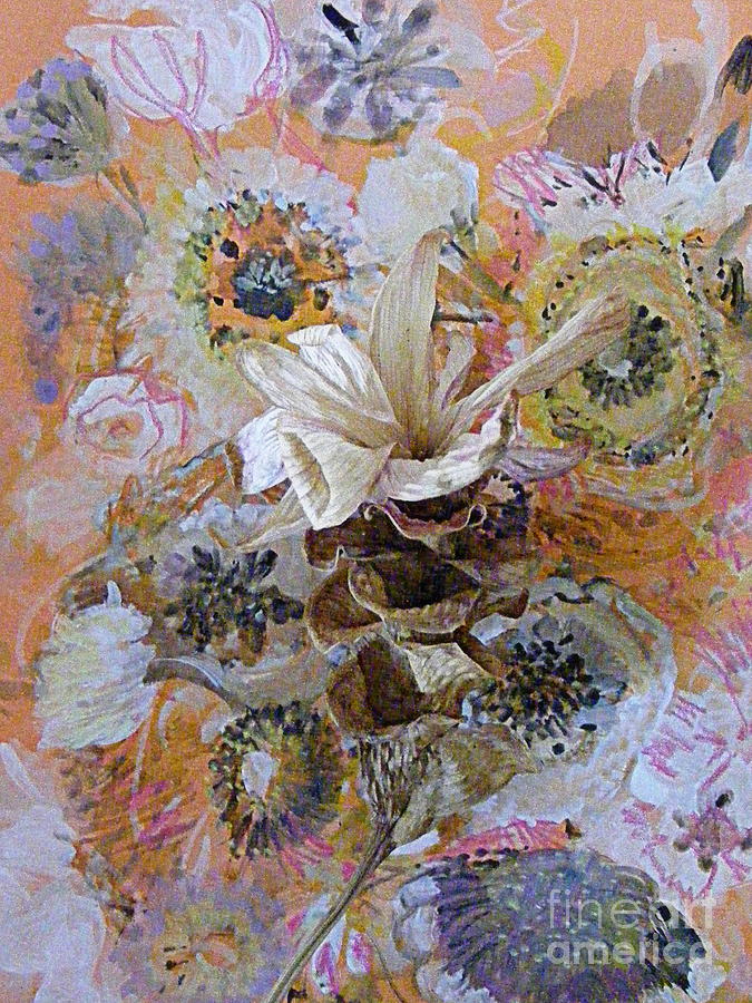 A Flowering Ginger Digital Art by Nancy Kane Chapman
