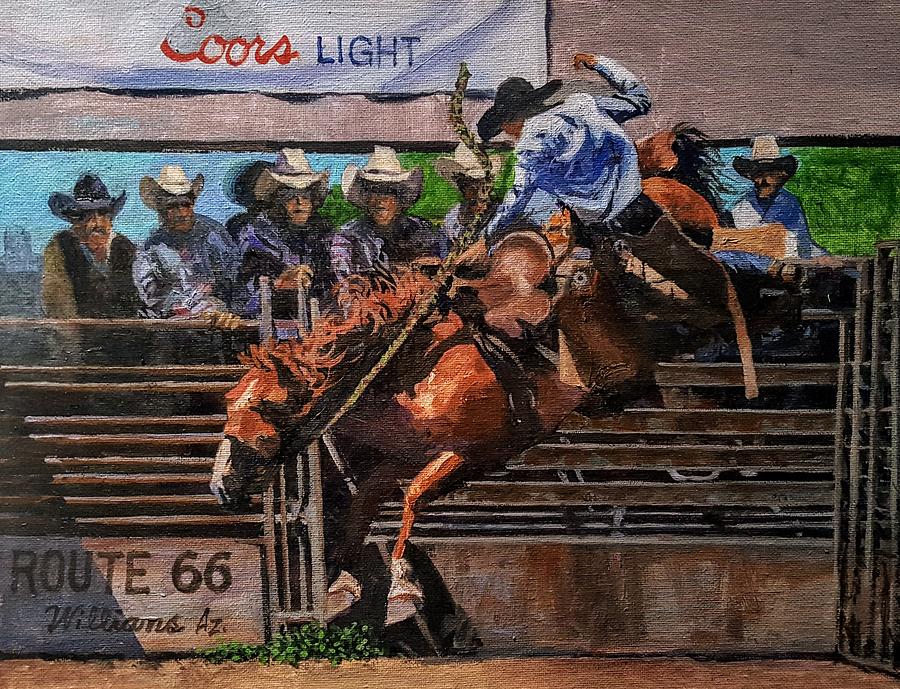 A Four Second Ride Painting by Jessica Anne Thomas