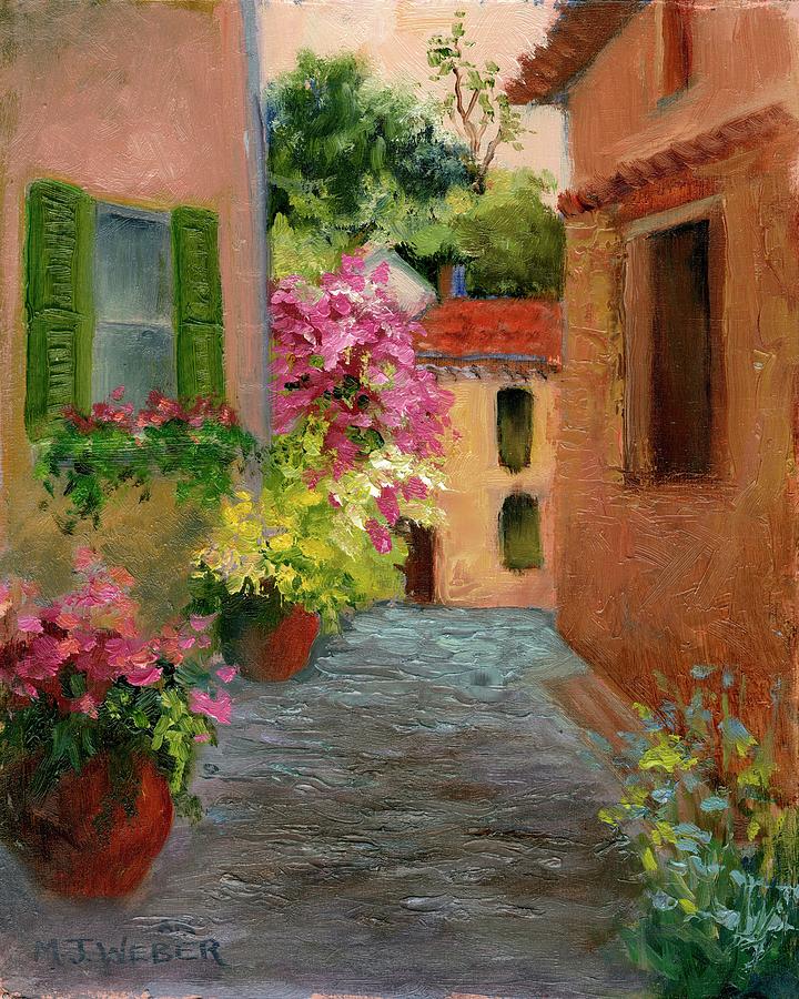 A French Passage Painting by Mary Jean Weber - Fine Art America