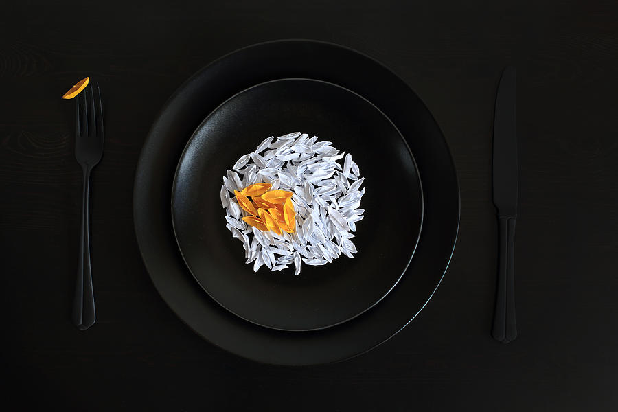 A Fried Egg For The Origami Master Photograph by Victoria Ivanova