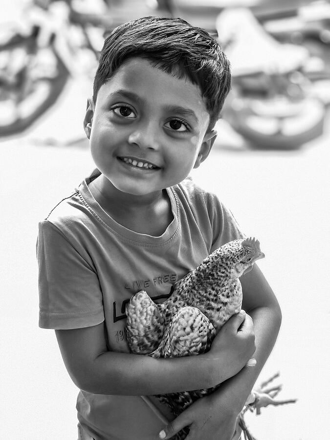 Portrait Photograph - A Friendship by Prodipta Das Hriday