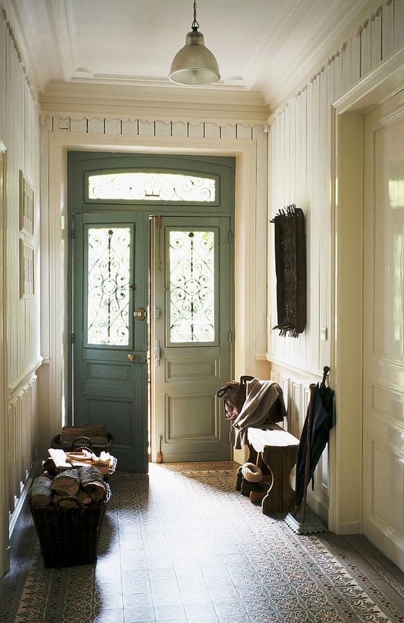 A Front Door At The End Of A Hall Way Photograph by Bertrand Limbour