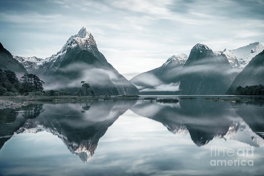Milford Sound Photograph - A Fulfilled Dream by Evelina Kremsdorf