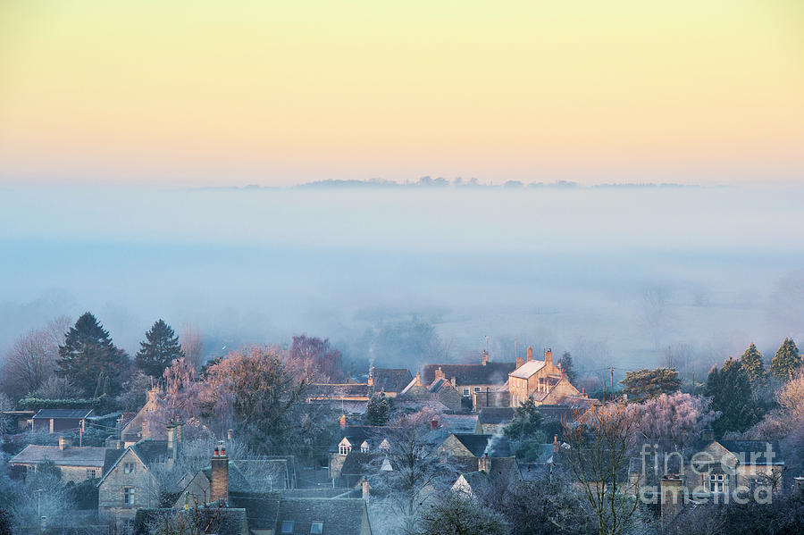 A Fulbrook Winter  Photograph by Tim Gainey