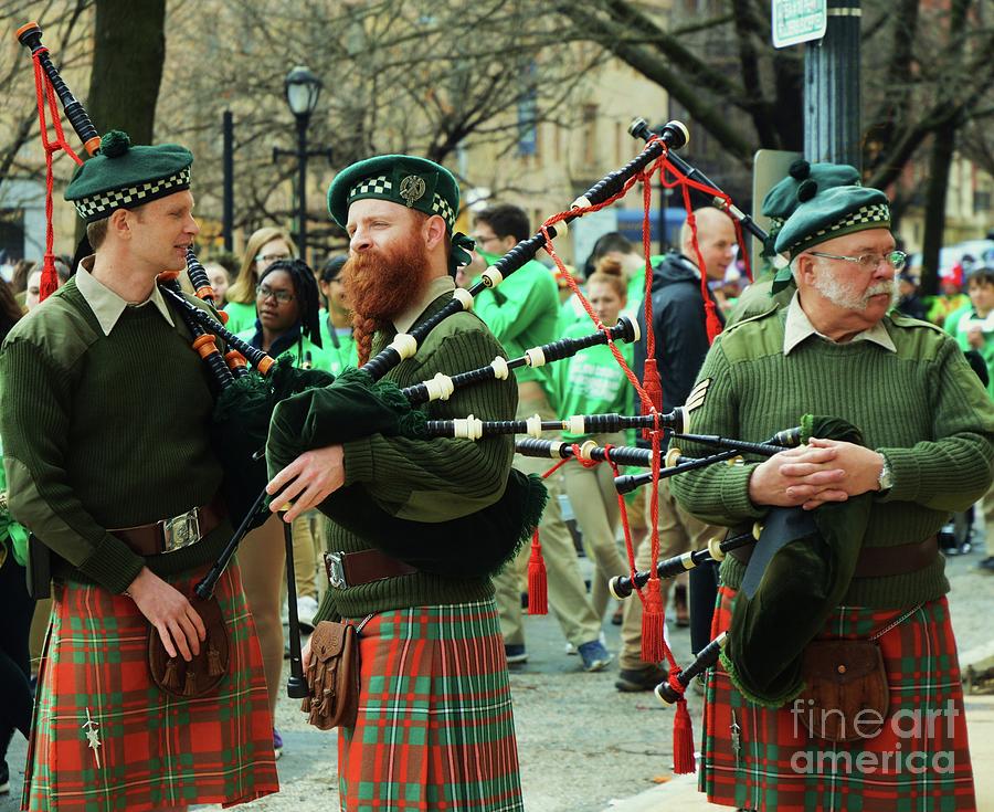 A Gathering Of Pipers In Baltimore Photograph by Poets Eye