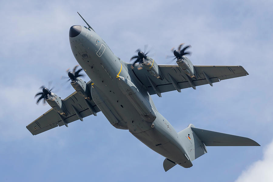 A German Air Force A400m Atlas Taking Photograph by Rob Edgcumbe