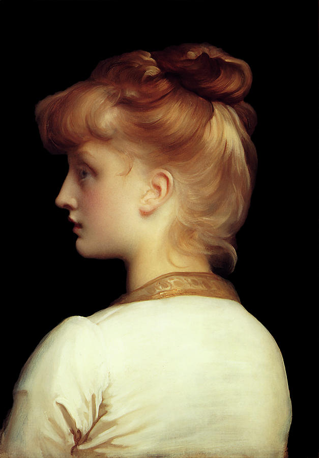A Girl by Lord Frederic Leighton	 Painting by Xzendor7