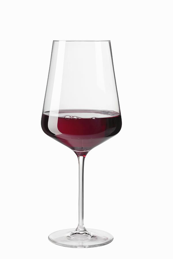 A Glass Of Bordeaux Photograph by Peter Garten