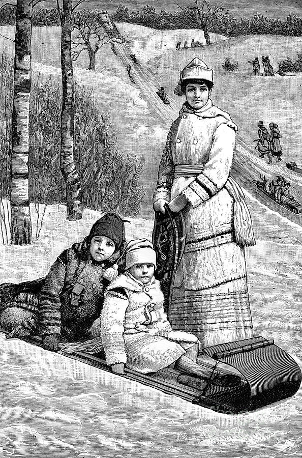 A Glimpse Of Canada, 1893 Drawing by Print Collector