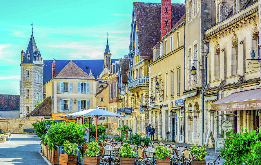 A Glimpse of Charming Chartres, France Photograph by Marcy Wielfaert