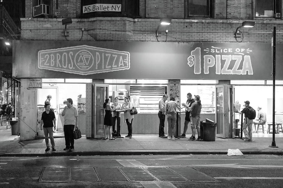 A Good Night for Pizza Photograph by Sharon Popek