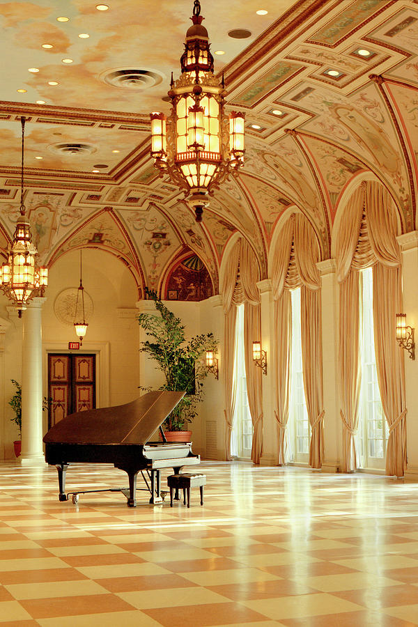 A Grand Piano at the Breakers 101 Photograph by Rich Franco