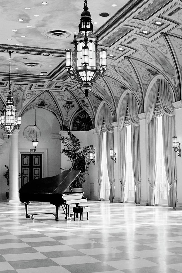A Grand Piano at the Breakers 104 Photograph by Rich Franco