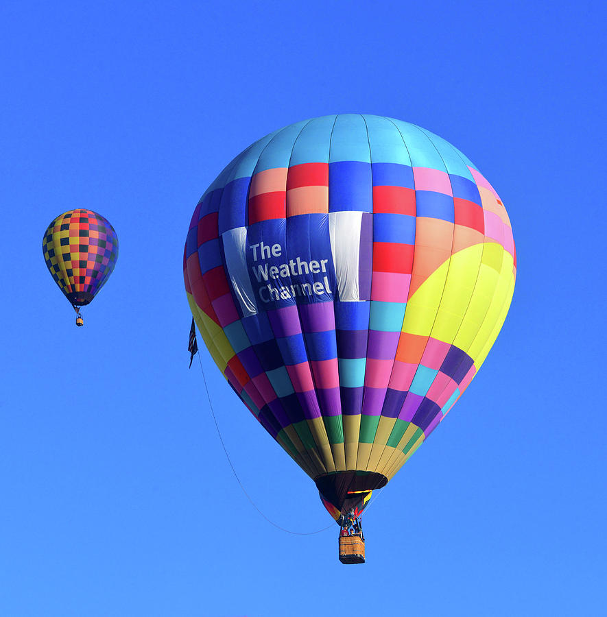 A great day for Ballooning Photograph by David Lee Thompson
