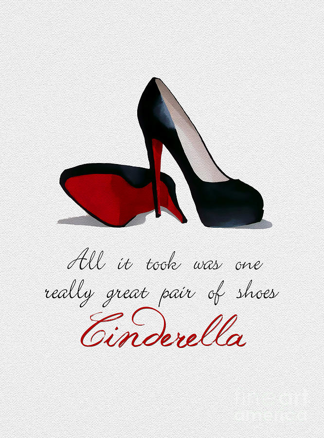 Christian Louboutin Mixed Media - A Great Pair of Shoes by My Inspiration Christian Louboutin Mixed Media - A Great Pair of Shoes by My Inspiration