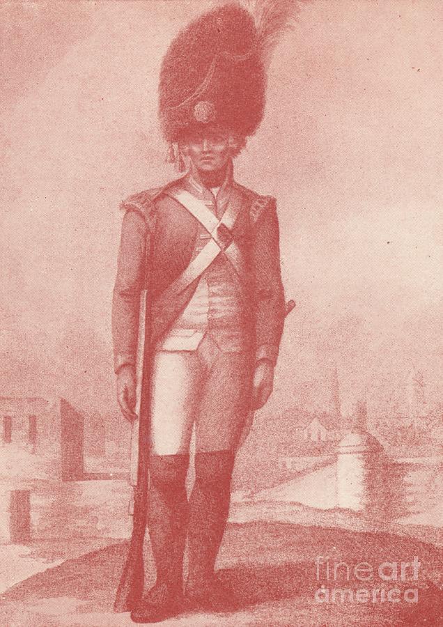 A Grenadier 1791, 1791 1909 Drawing by Print Collector