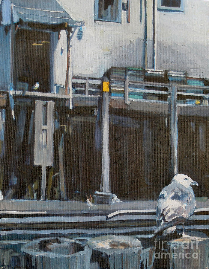 A Gulls View Painting by Deb Putnam