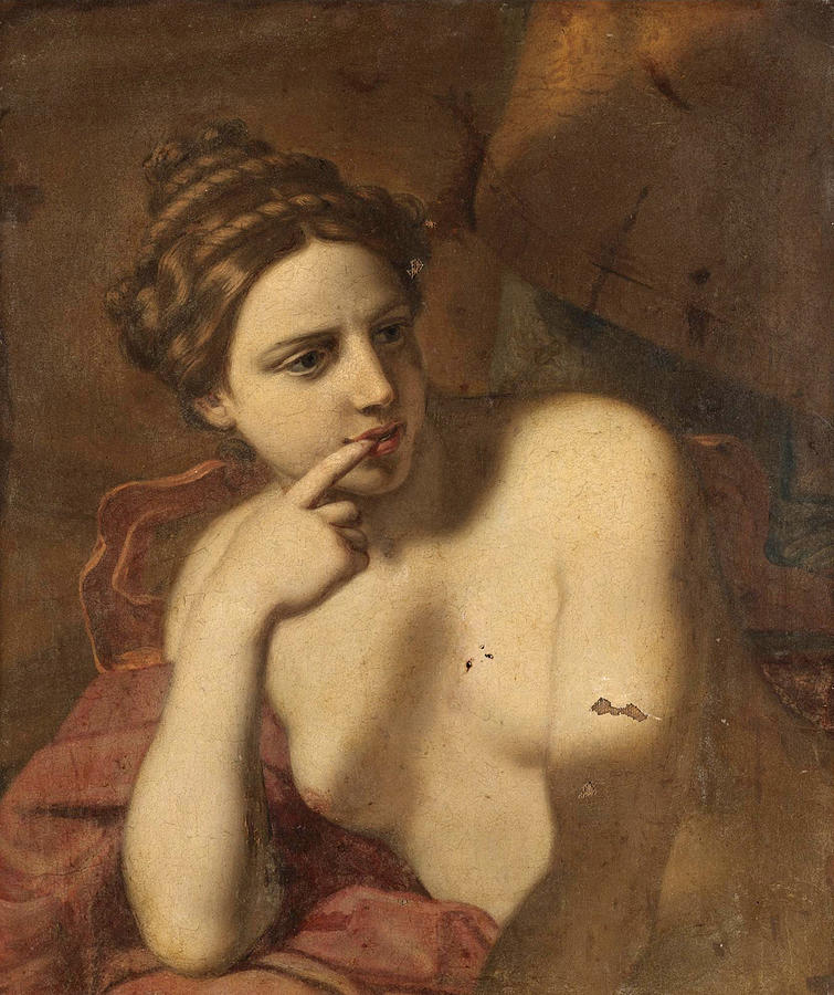 A Half-length Female Figure, possibly Venus Painting by Michele Desubleo