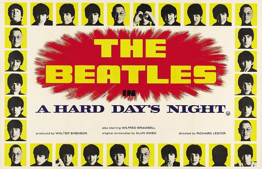 A Hard Days Night -1964-. Photograph by Album