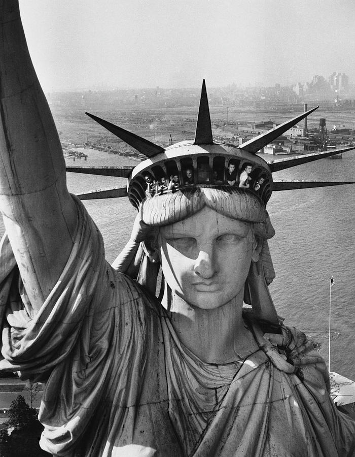 A Helicopter View Of The Us Photograph by Margaret Bourke-White