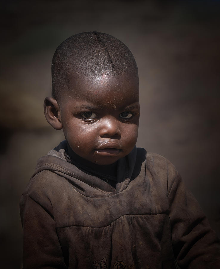 A Himba Boy Photograph by Gu And Hongchao