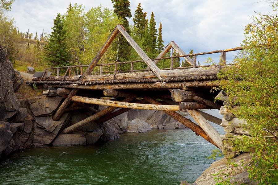 A Historic Log Bridge, Frontier Bridge by Design Pics / Blake Kent