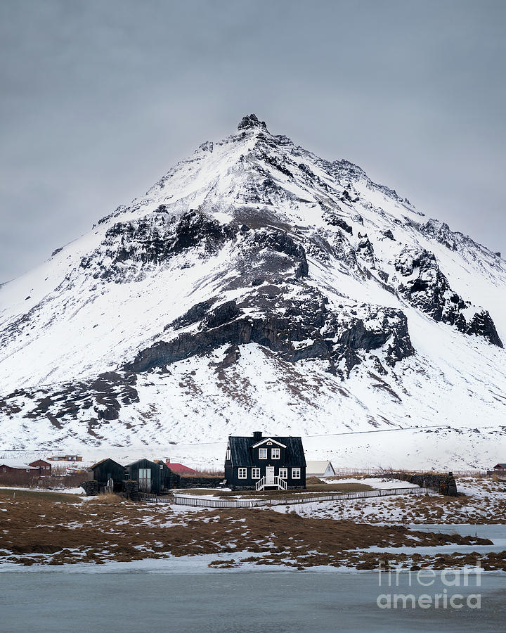 A House and a Mountain Photograph by Ernesto Ruiz