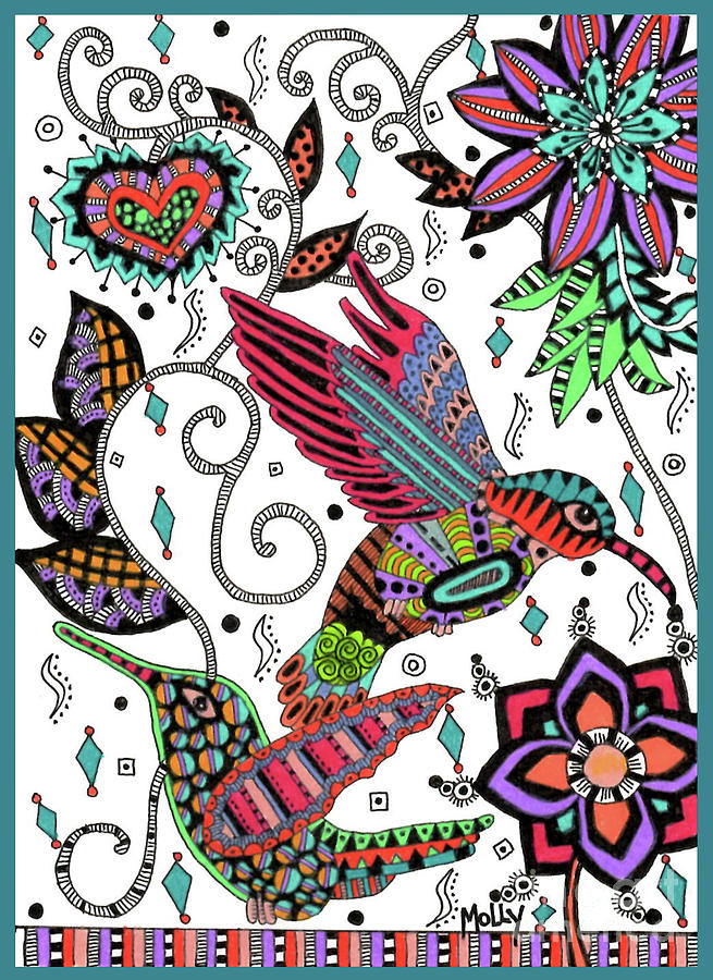 A Hummingbird Flight by Molly Williams A Hummingbird Flight by Molly Williams