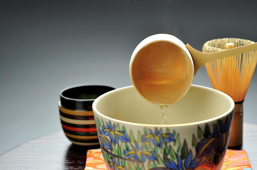 A Japanese Tea Ceremony Digital Art by Yagi Studio