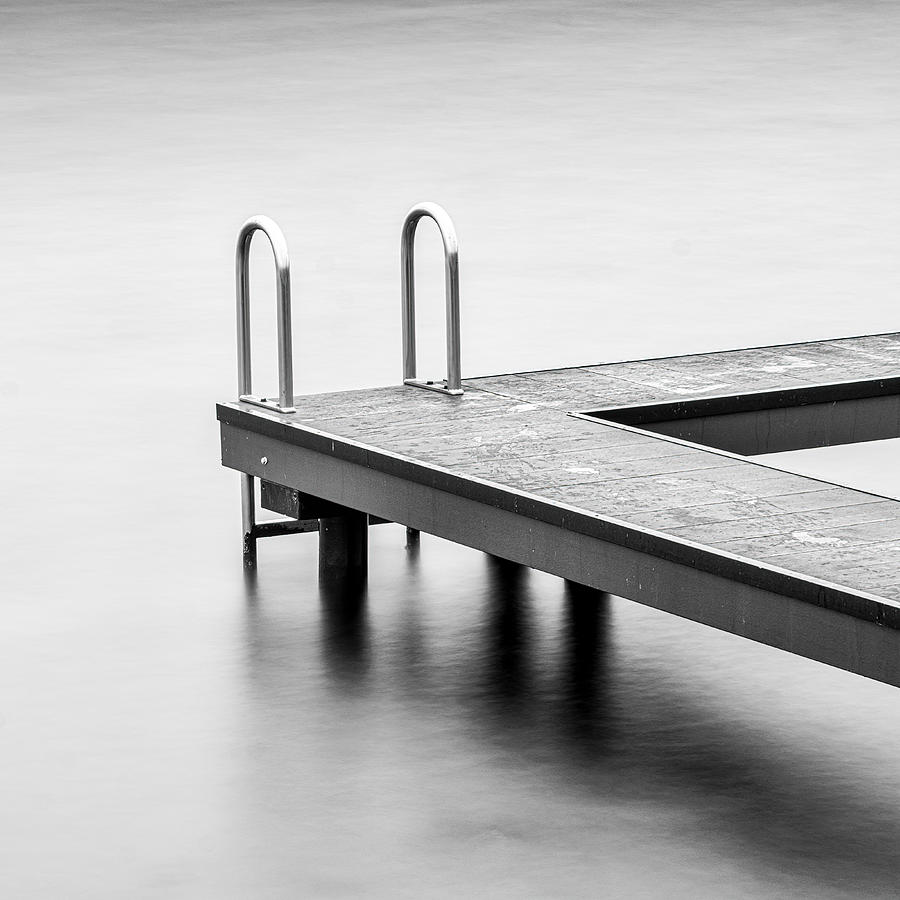 A Jetty In A Lake Photograph by Fred Louwen