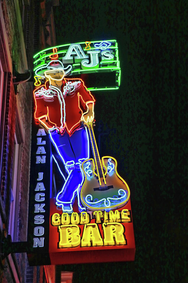 A JS GoodTime Bar # 2 - Nashville Photograph by Allen Beatty
