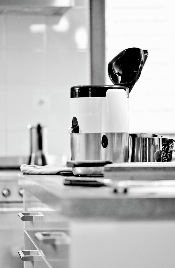 A Juicer On A Kitchen Work Surface Photograph by Jamie Watson