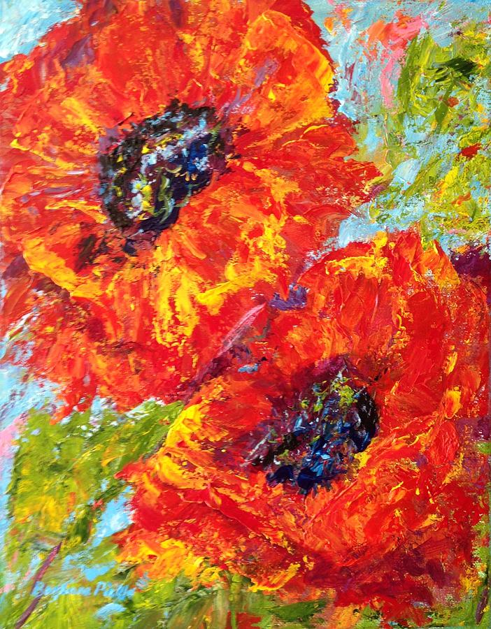 A Little Pop of Color Painting by Barbara Pirkle
